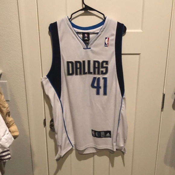 adidas Other - Adidas Dirk Nowitzki Dallas Mavericks Stitched Jersey - Size: 48